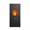 Estufa de pellet KRONE 7 kW negra