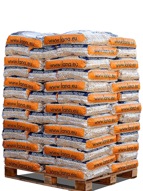 32 bolsas de pellets de Lana