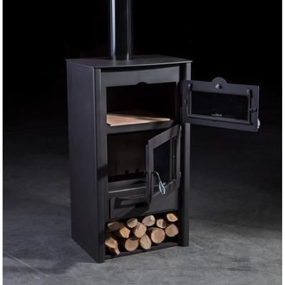 Estufa de leña modelo Parma