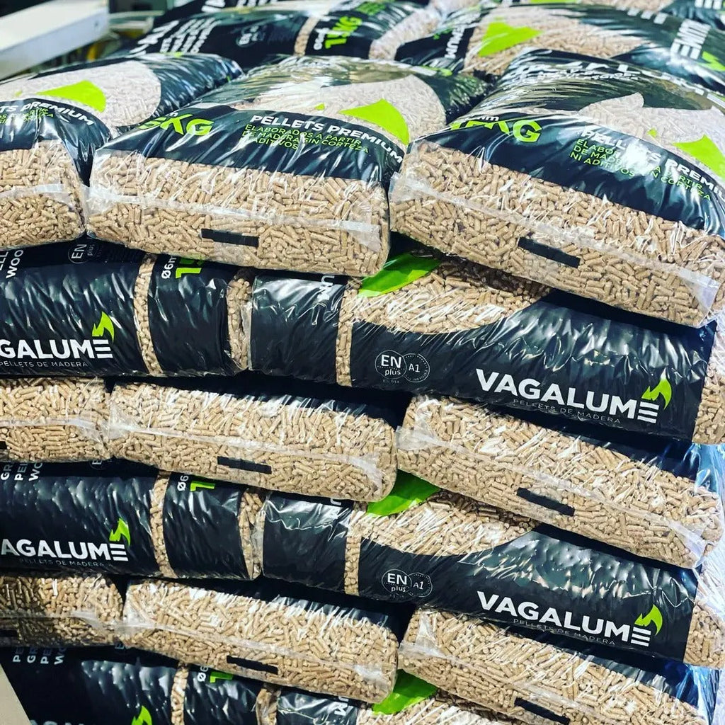 Palet de pellet Vagalume 70 sacos 15 Kg